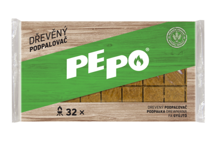 PE-PO dřevěný podpalovač