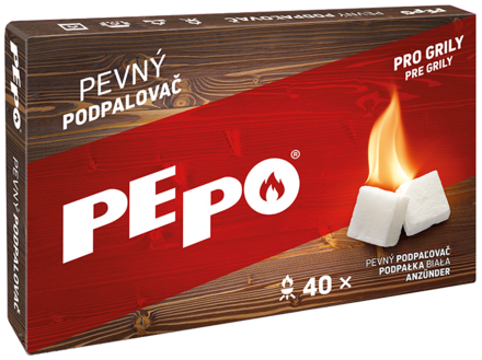 PE-PO pevný podpalovač - krabička